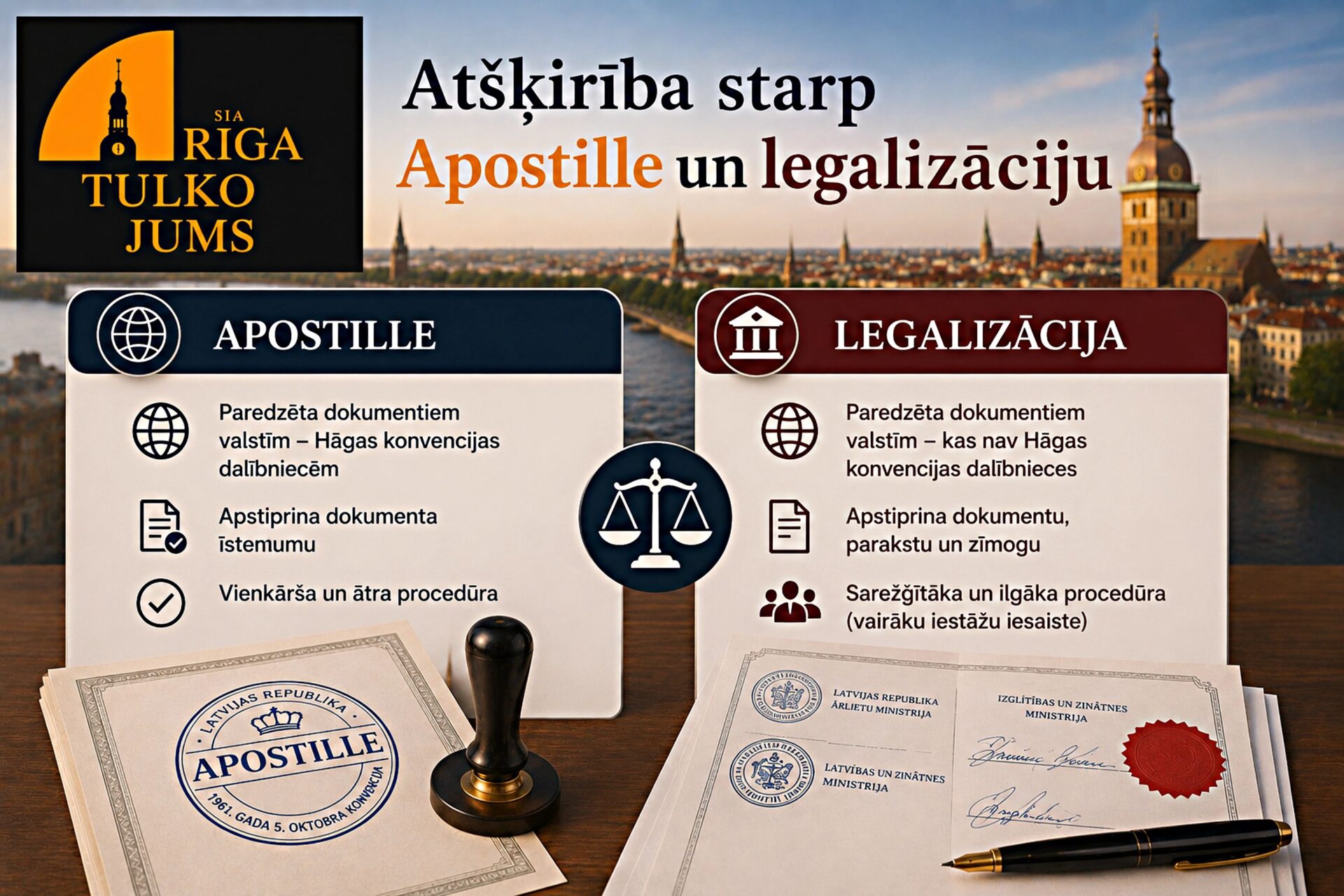 atšķirība starp apostille un legalizāciju